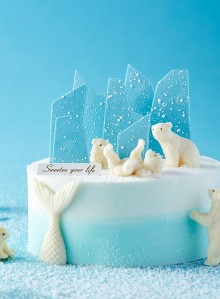 2-01 85度C|85℃熊熊冰雪世界蛋糕培训实战欣赏